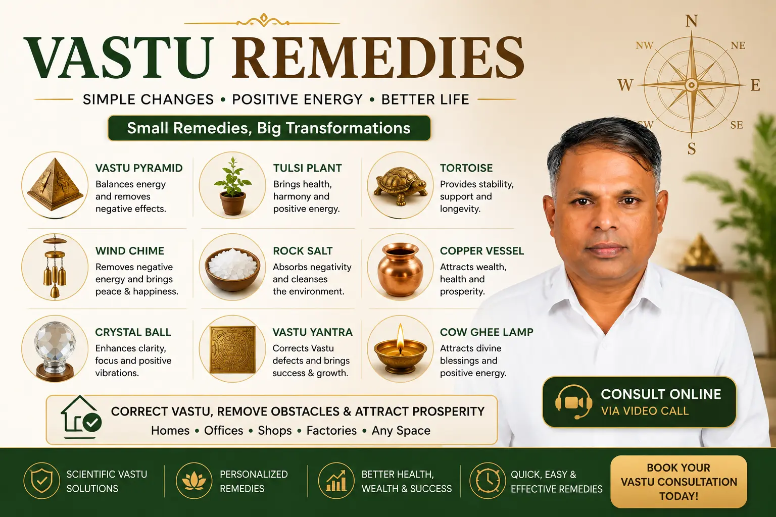 Vastu Remedies Without Demolition
